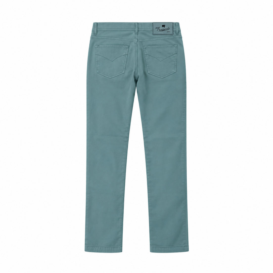 Nerano 5-Pocket Pant in Aqua Teal