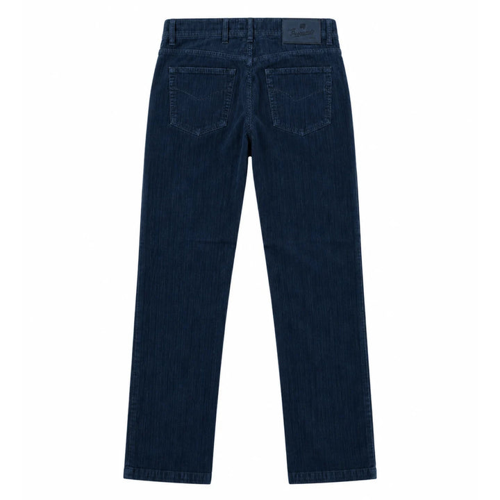 Nerano Corded Velour 5-Pocket Pant in Navy
