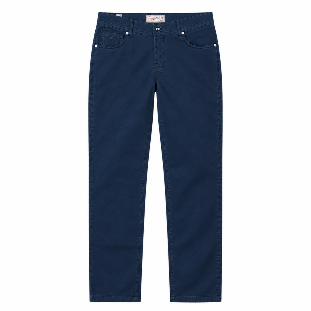 Nerano Supima 5 Pocket Pant in Navy