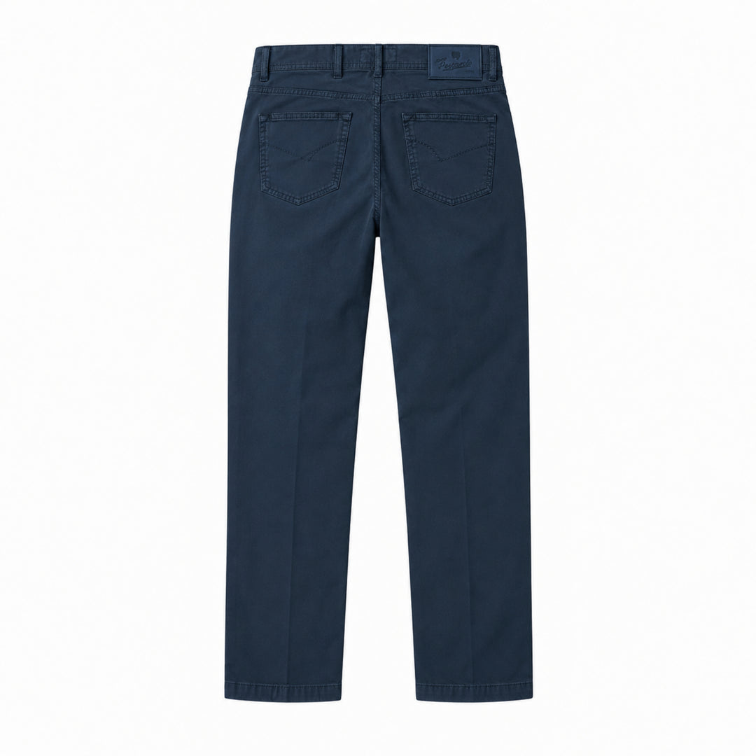 Nerano Supima 5 Pocket Pant in Navy
