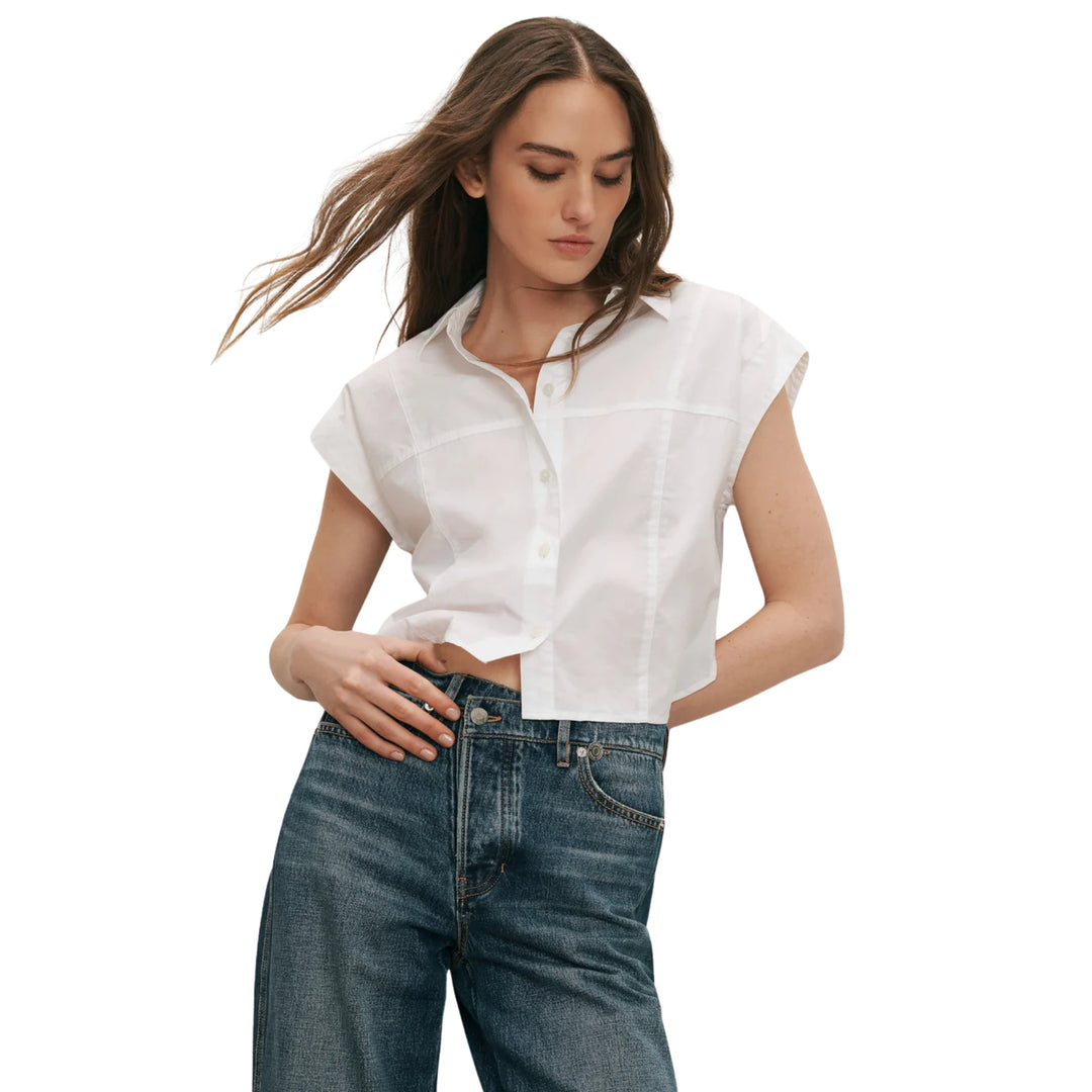 Nestor Top in White