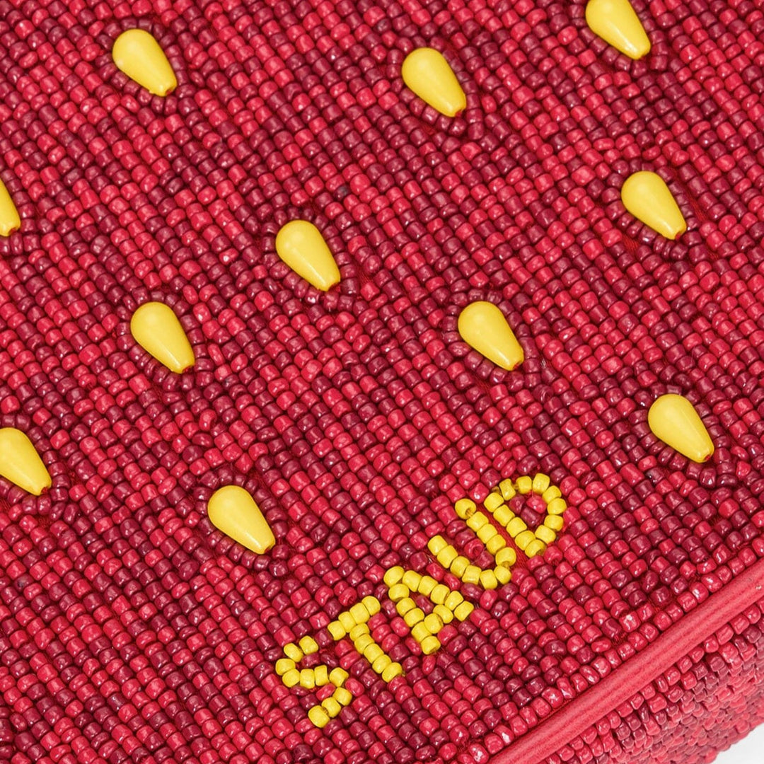 Tommy Beaded Bag-Strawberry Dream