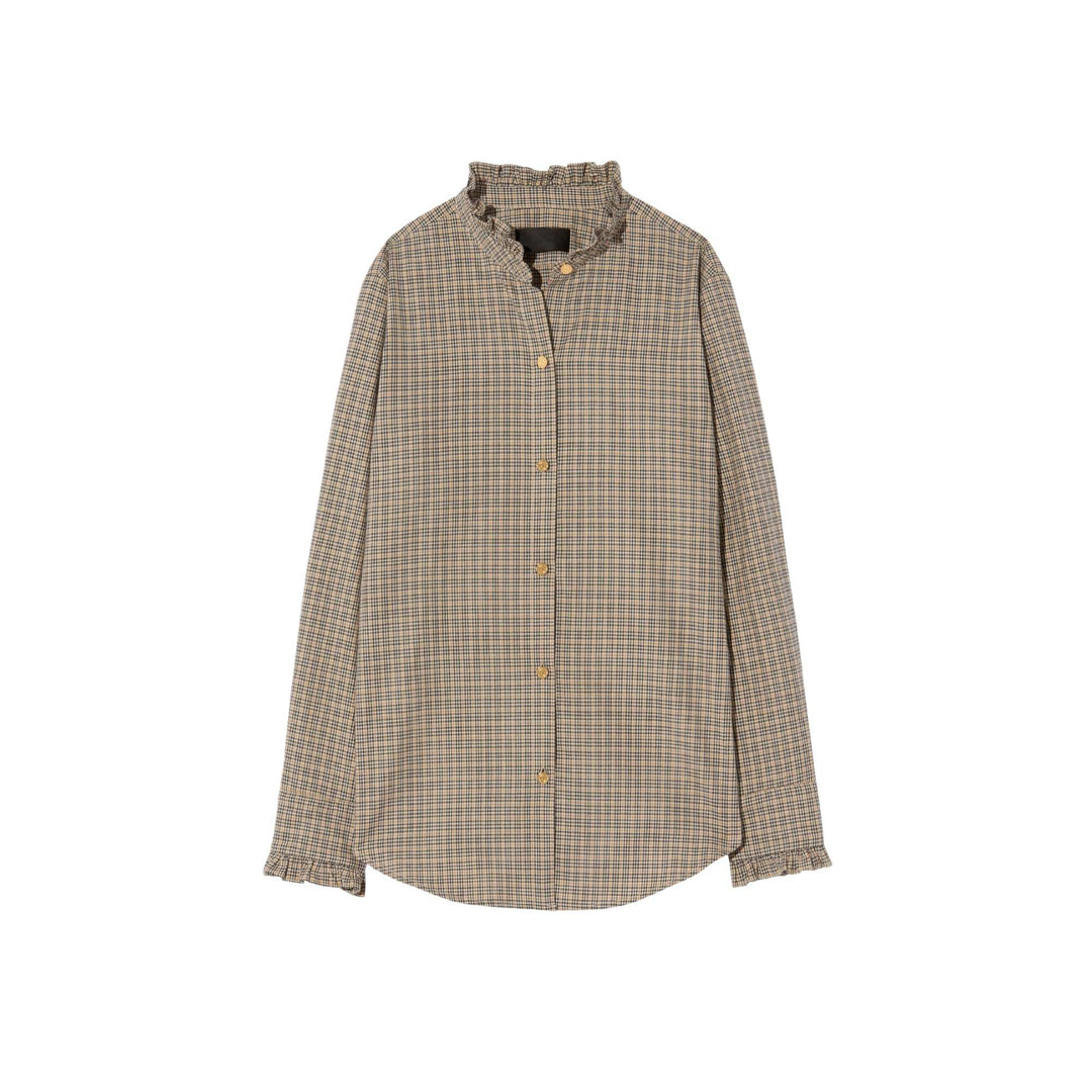 LYDIA SHIRT - Honey Check - S