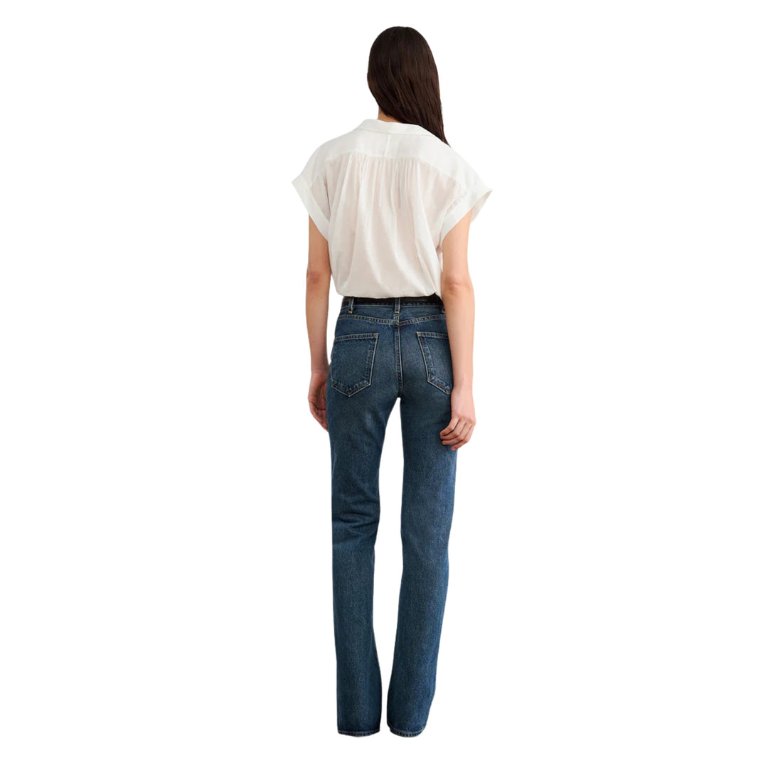 Normandy Blouse in Ivory