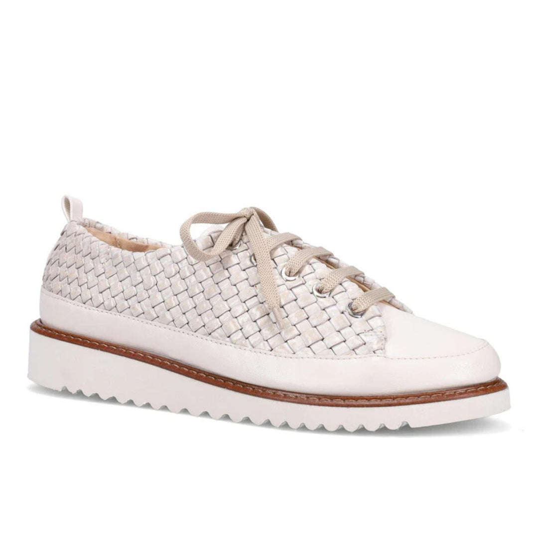 Novella Pearl Sneaker, Oyster
