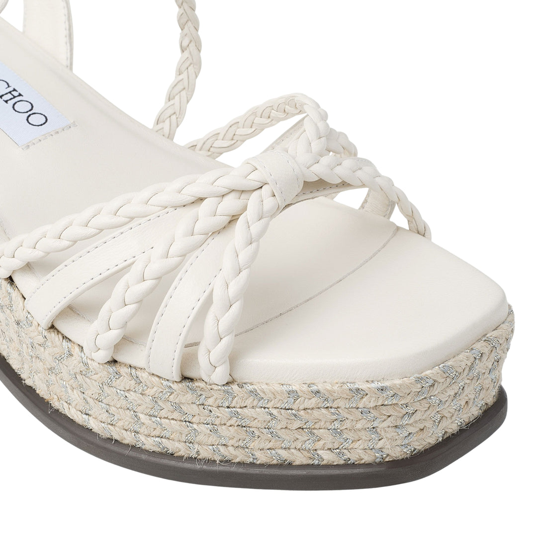 Nyra 60 Wedge in Latte/Natural