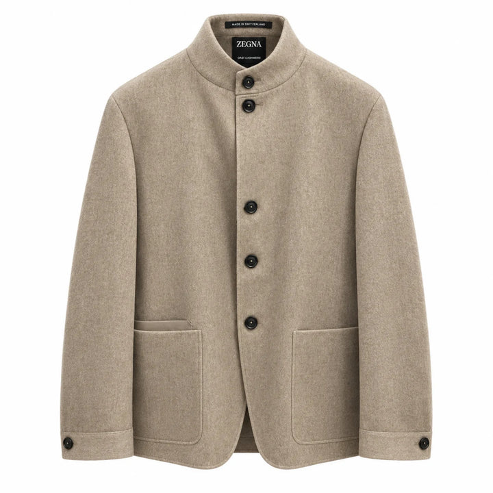 Oasi Cashmere Beaver Chore Jacket