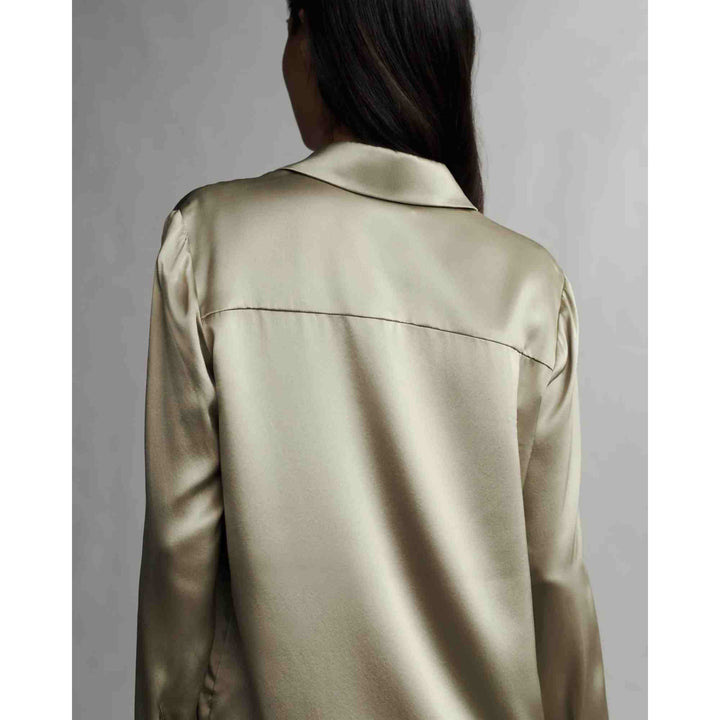 Object of Affection Sage Top