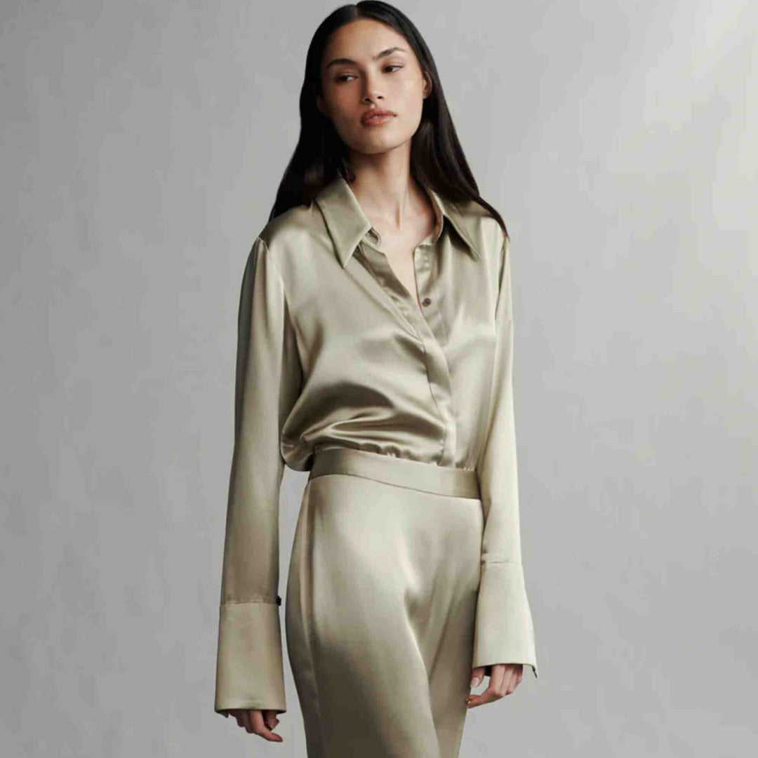 Object of Affection Sage Top