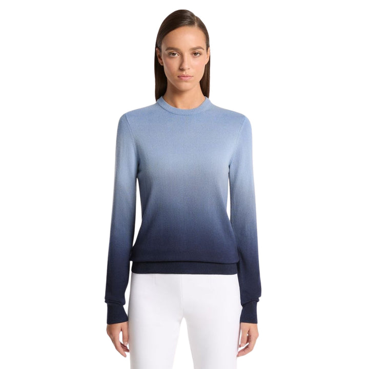 Ombre Long Sleeve Crewneck