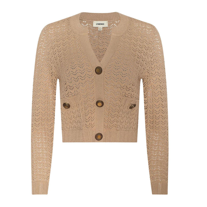 Orla Pointelle Knit Cardigan