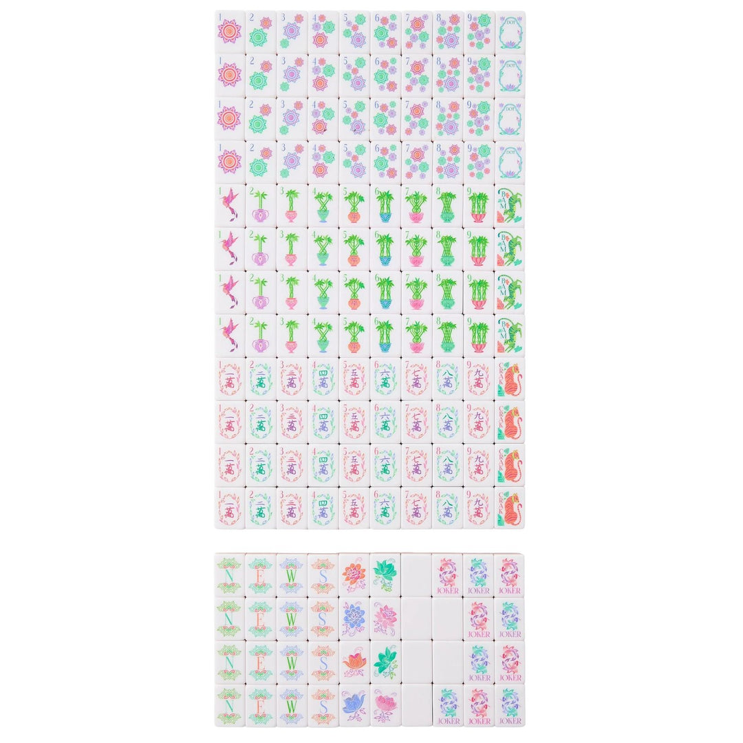 Pearlescent Mahjong Tiles