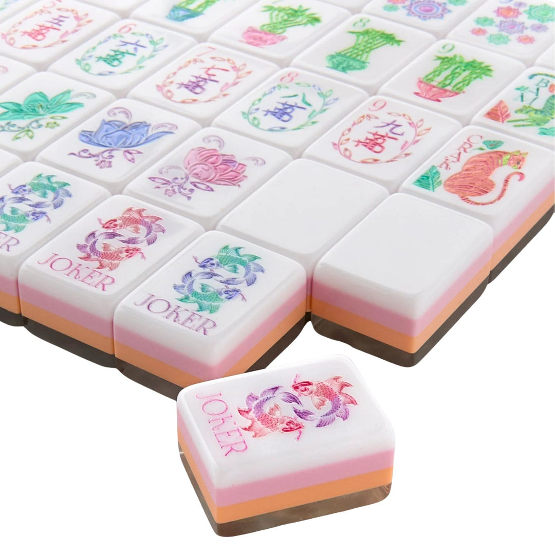 Pearlescent Mahjong Tiles