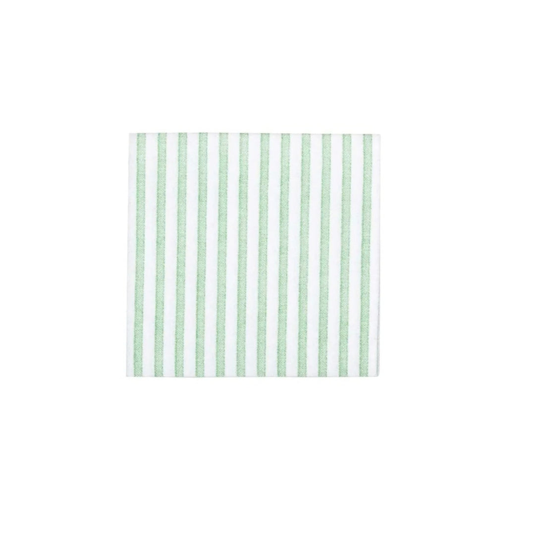 Papersoft Capri Green Cocktail Napkin