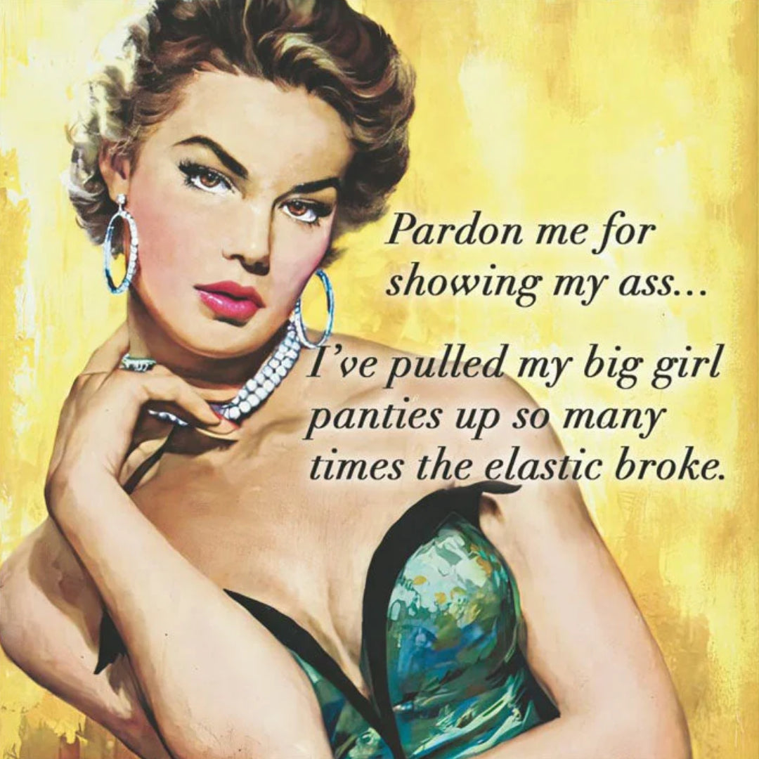 Pardon Me Beverage Napkin