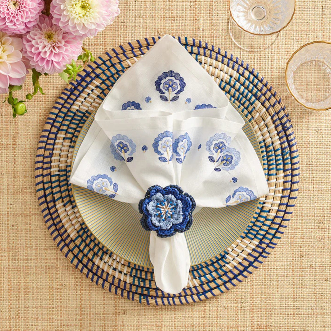 Pareo Napkin Ring - Periwinkle