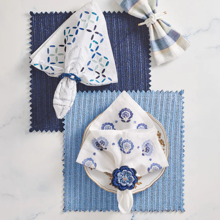 Pareo Napkin Ring - Periwinkle