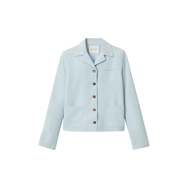 Patch Pocket Jacket in Glacier Blue