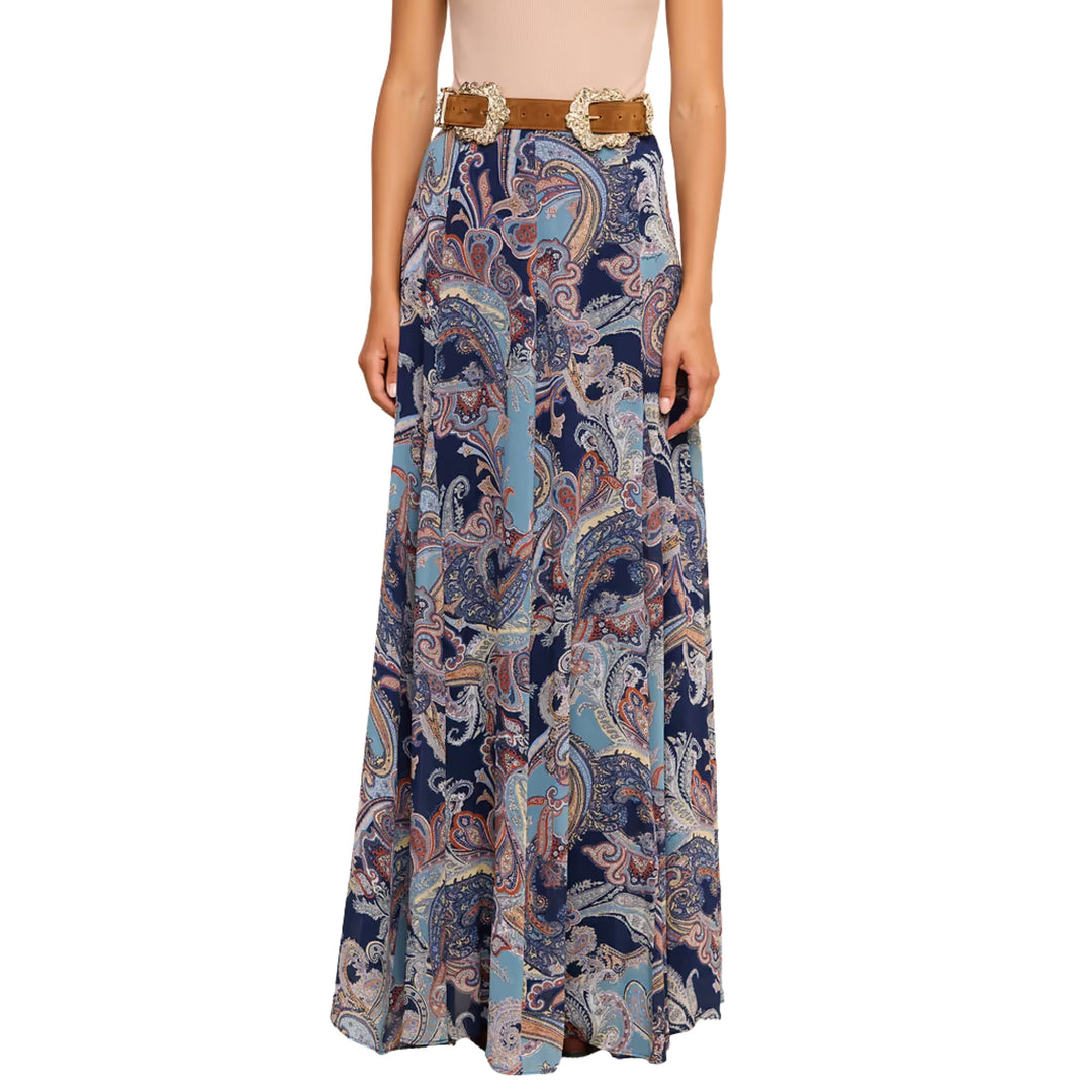 Patrica Full Maxi Skirt in Mdnt Mt Besarbian