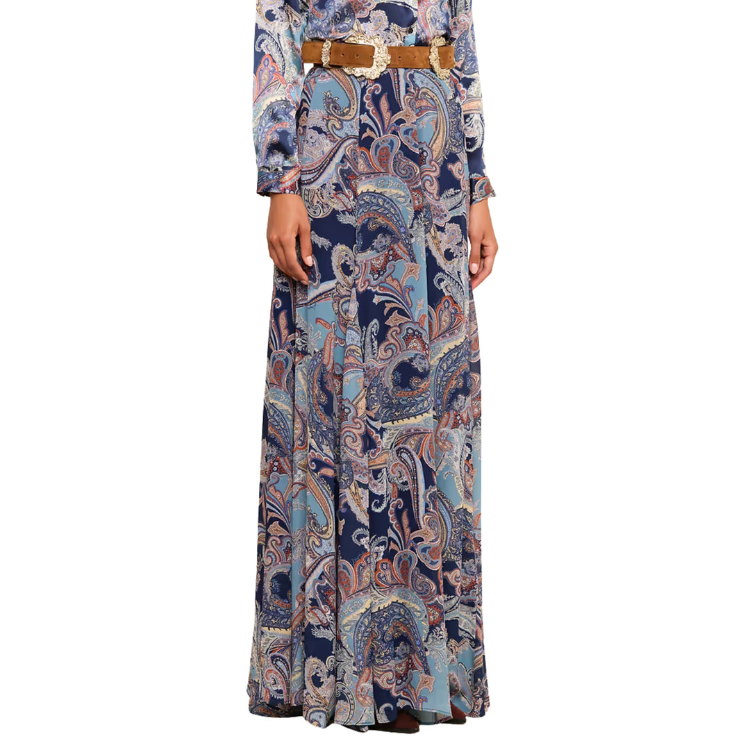 Patrica Full Maxi Skirt in Mdnt Mt Besarbian