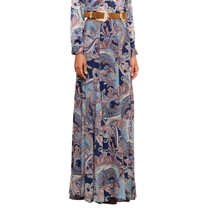 Patrica Full Maxi Skirt in Mdnt Mt Besarbian