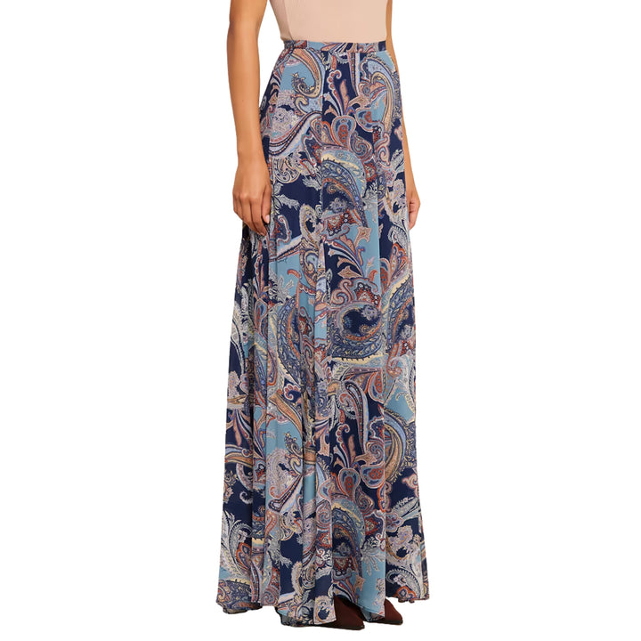 Patrica Full Maxi Skirt in Mdnt Mt Besarbian