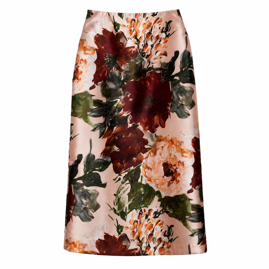 Pencil K Petal Skirt