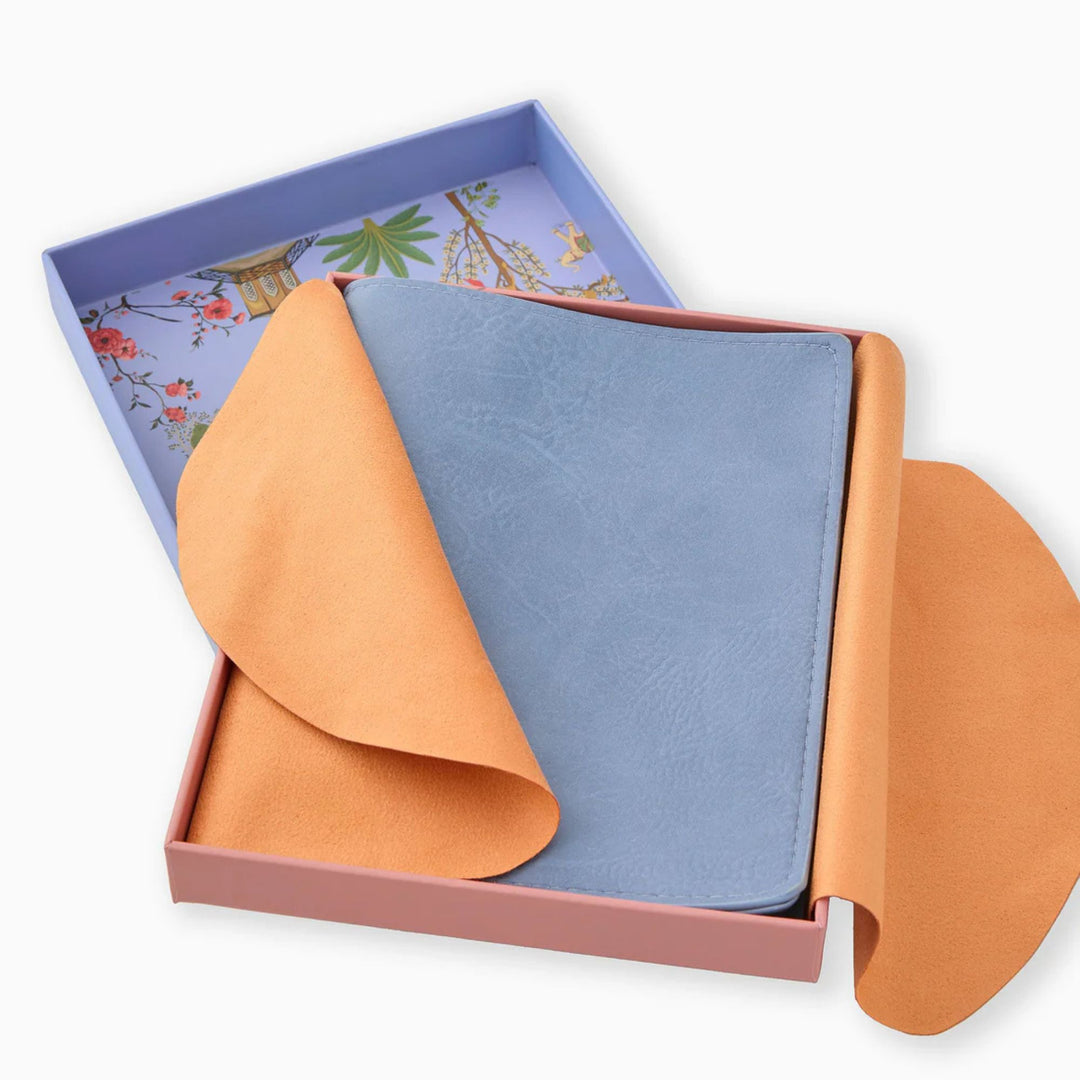 Periwinkle Mahjong Card Folio