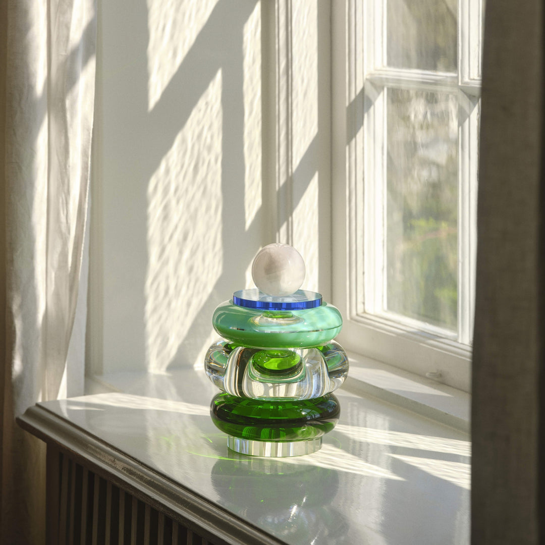 Perla Bonbonniere - Blue/Clear/Pale Green/Onyx/Rosa