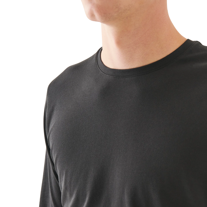 Long Sleeve Pima Cotton Vintage Crew