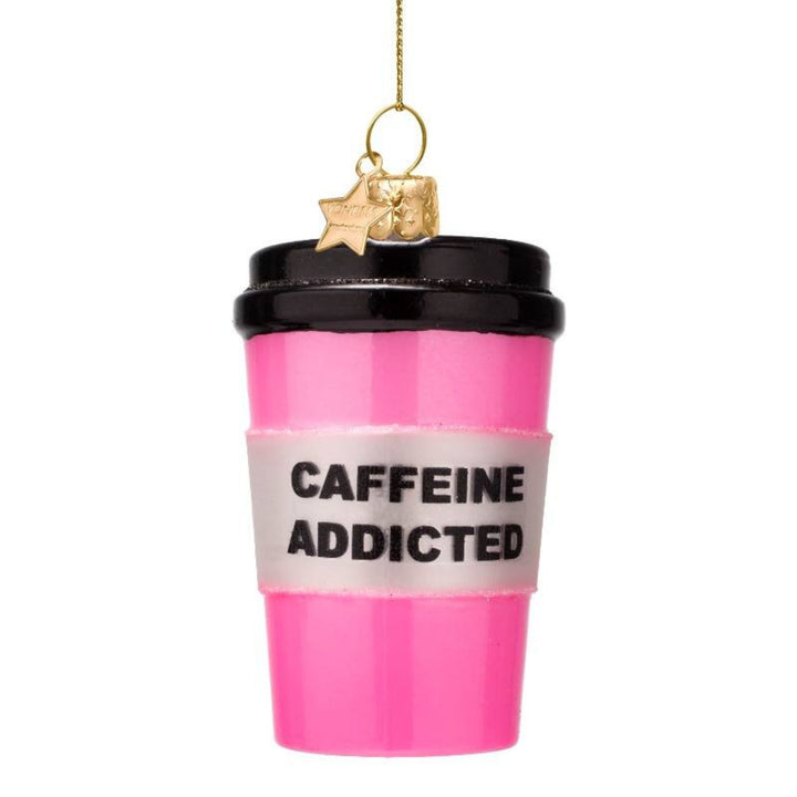 Pink Coffee Mug Ornament