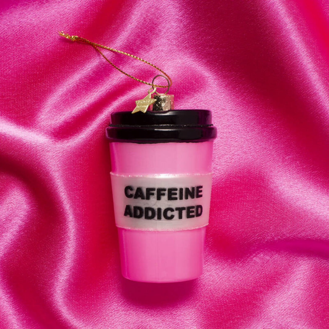 Pink Coffee Mug Ornament
