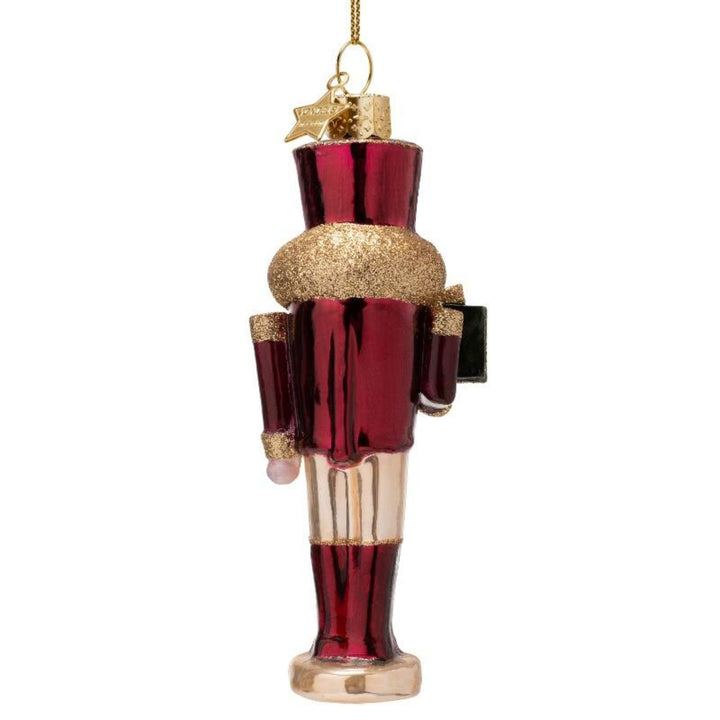 Pink/Burgandy Nutcracker Ornament
