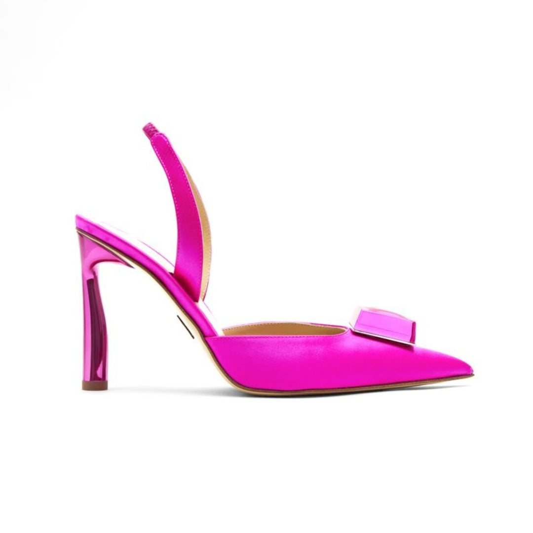 Pointy Cube in Fuschia