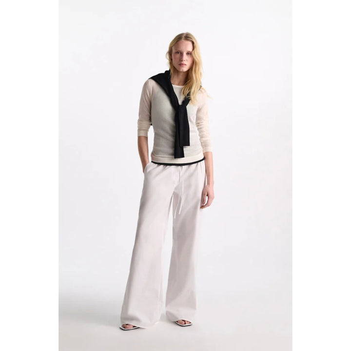 Poplin Power II Pants in Pure White