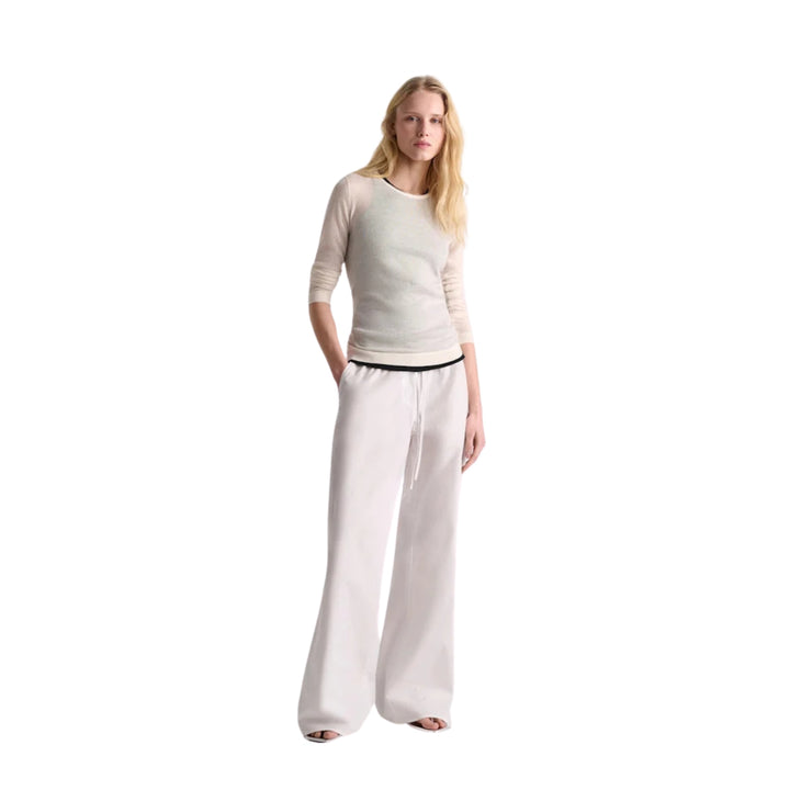 Poplin Power II Pants in Pure White