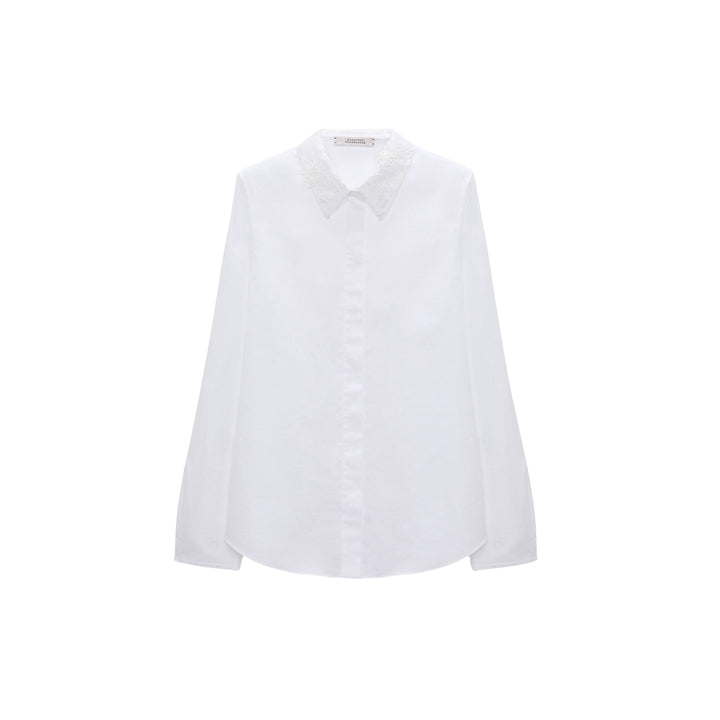 Powerful Ease Blouse in Pure White