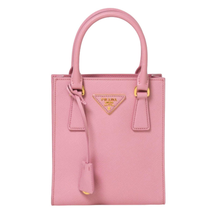 Prada Pink Saffiano Mini Tote