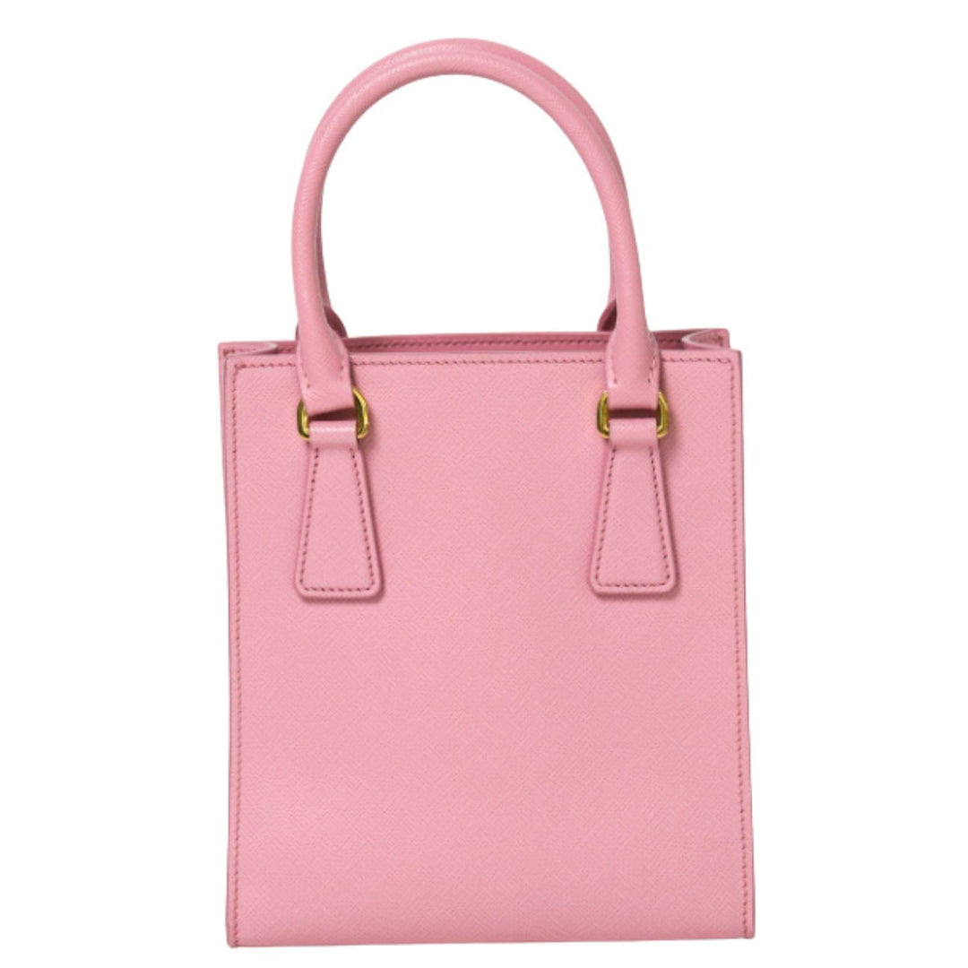 Prada Pink Saffiano Mini Tote