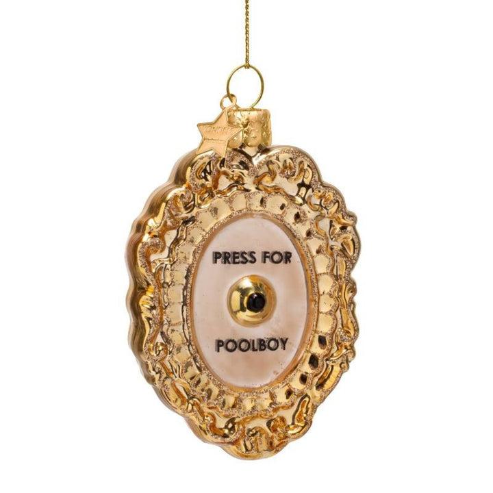 Press for Poolboy Ornament