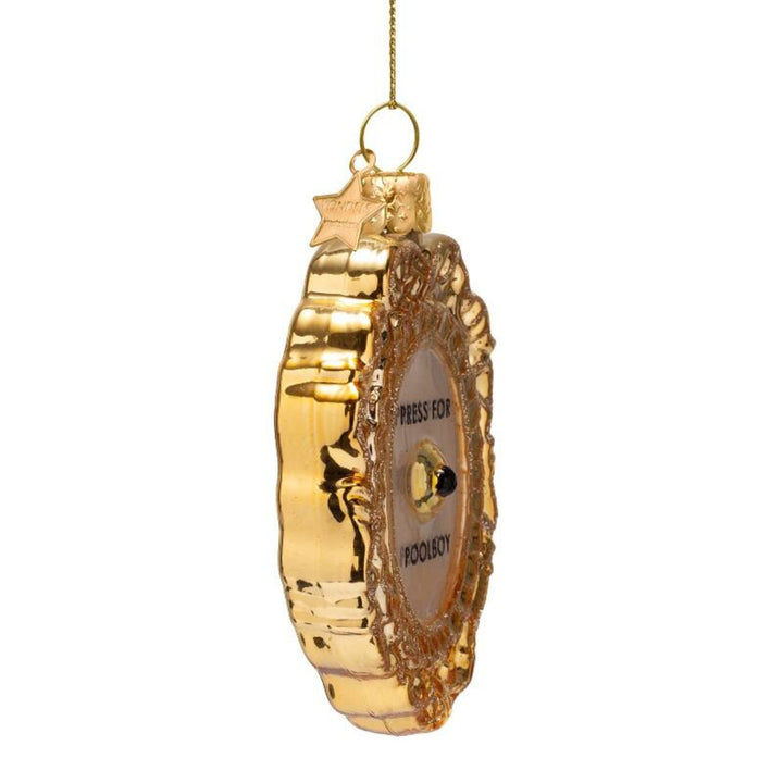 Press for Poolboy Ornament