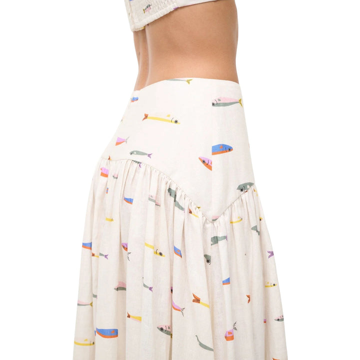 Procida Linen Skirt