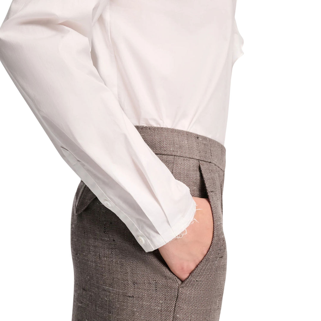 Pure Power Blouse in pure white