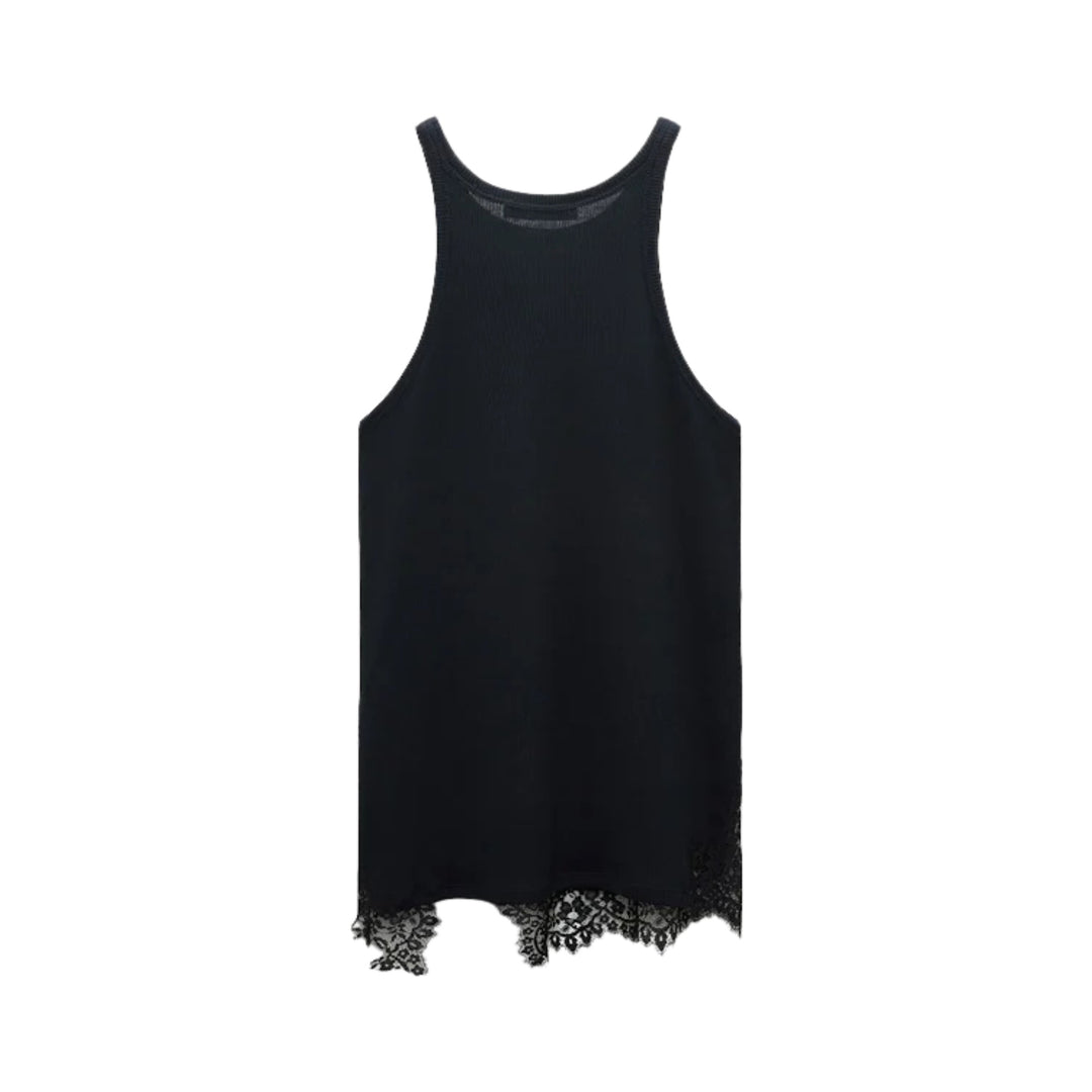 Pure Sleekness Top in True Navy