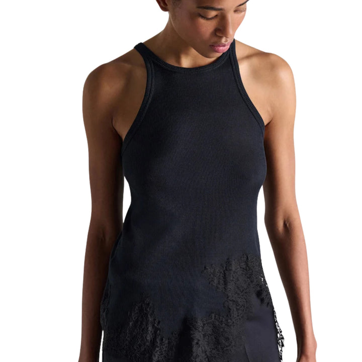 Pure Sleekness Top in True Navy