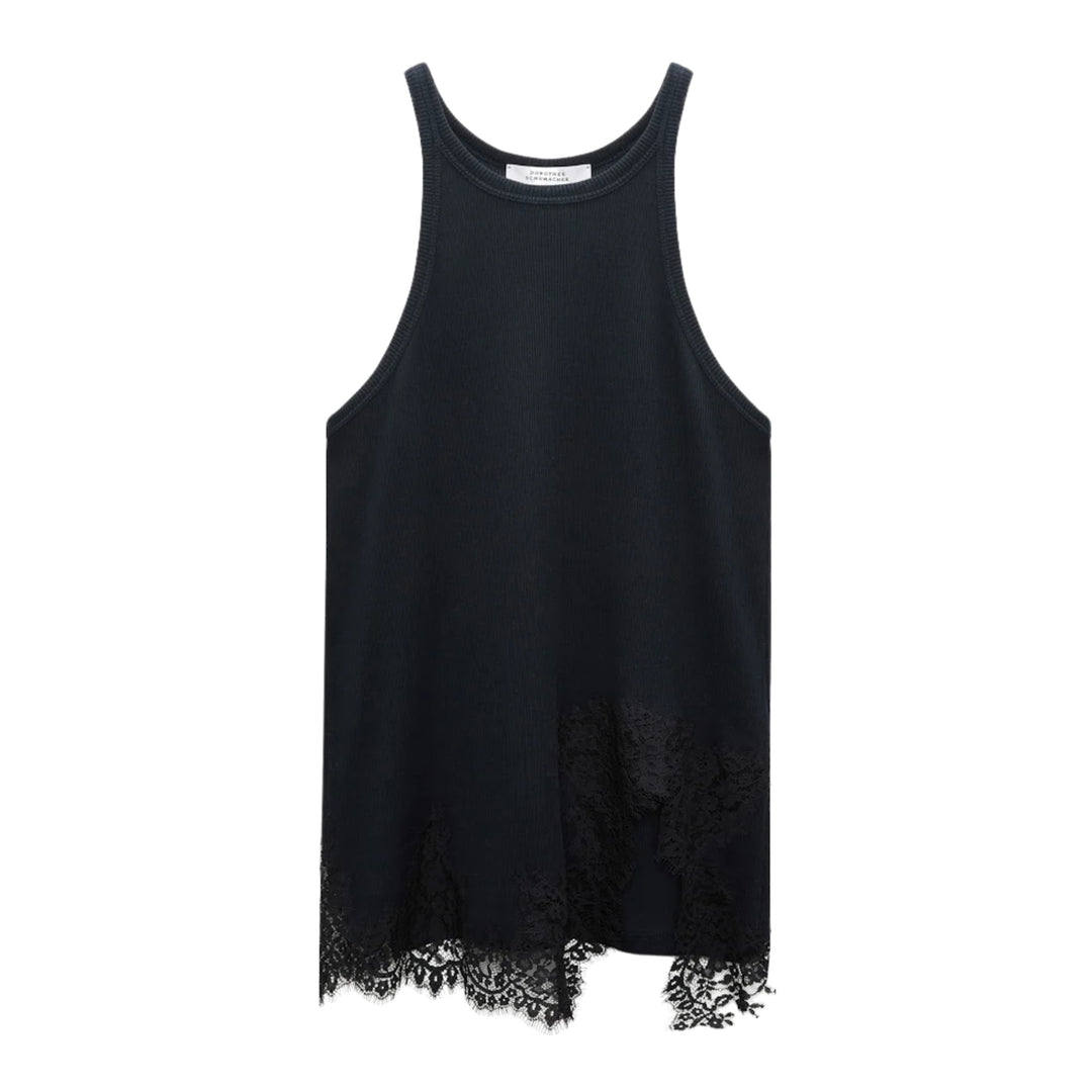 Pure Sleekness Top in True Navy
