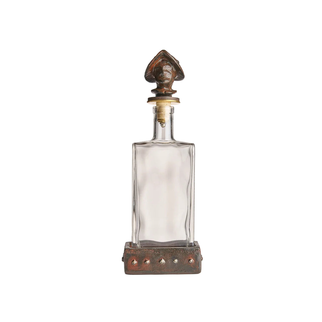 Quixote Decanter with Beaded Base