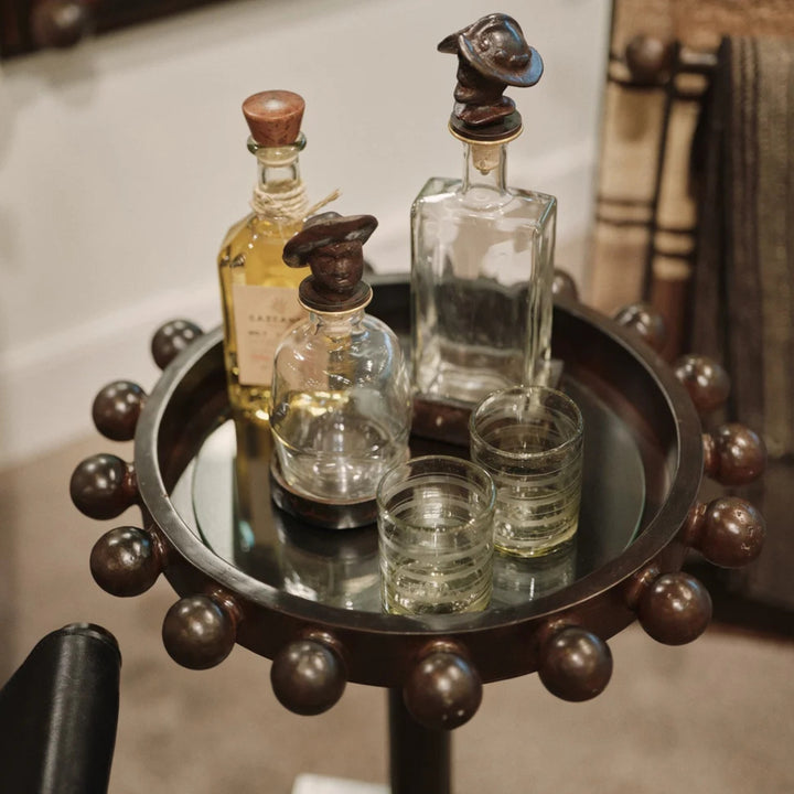 Quixote Decanter with Beaded Base