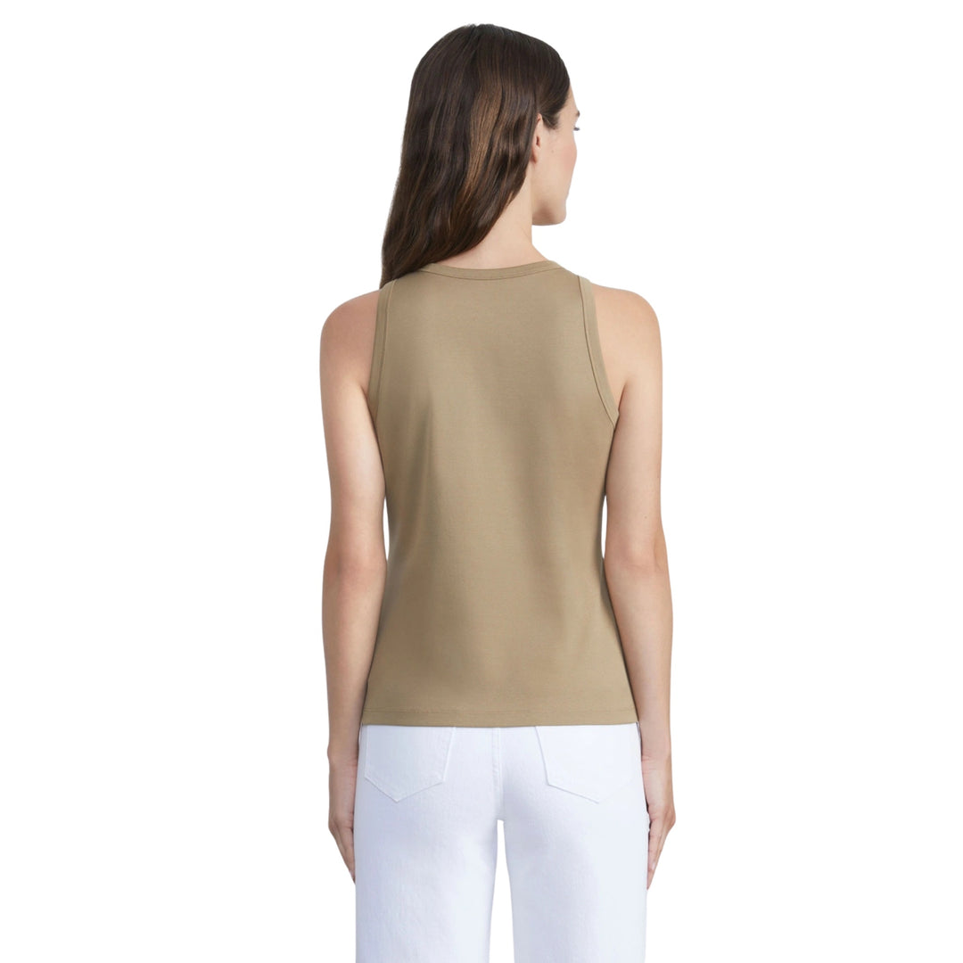 Racerback Tank in Cadet Khaki