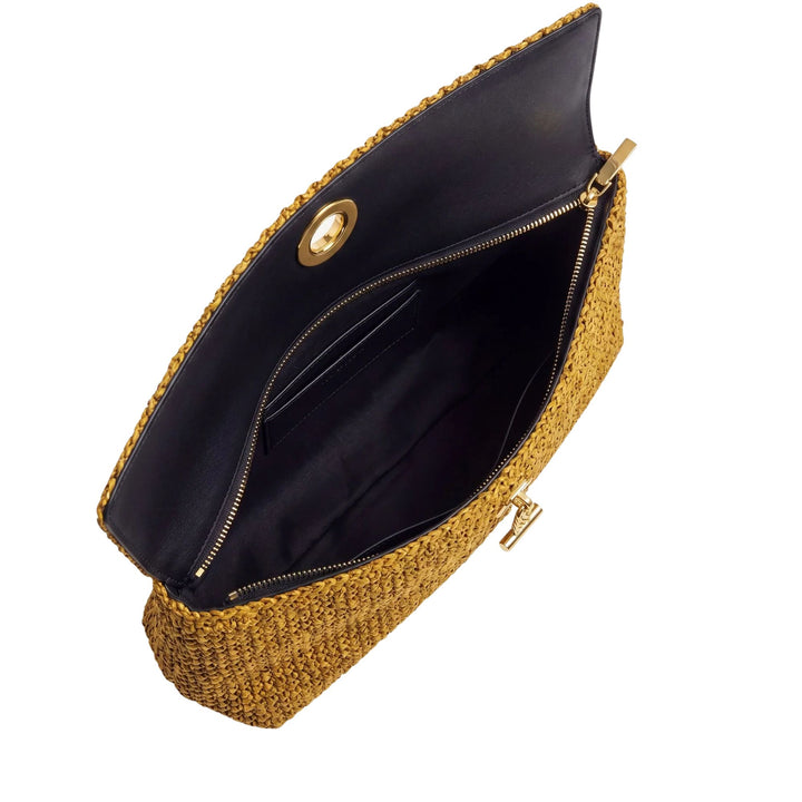 Raffia Anchor Clutch